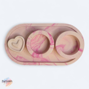 סט פמוטים "ורוד רך"