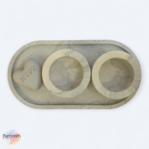 סט פמוטים "שלוות שיש"