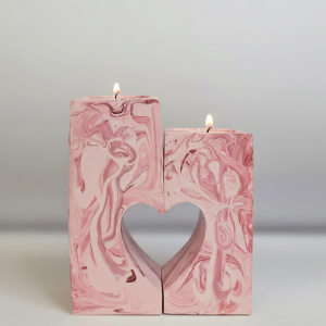 פמוטים "אהבה מוארת"